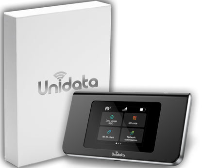 Unidata 5" WiFi U30 140+ Countries LTE Mobile Hotspot 2.4GHz