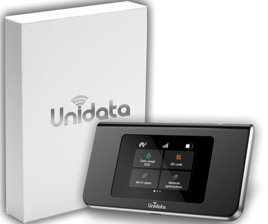 Unidata 5" WiFi U30 140+ Countries LTE Mobile Hotspot 2.4GHz