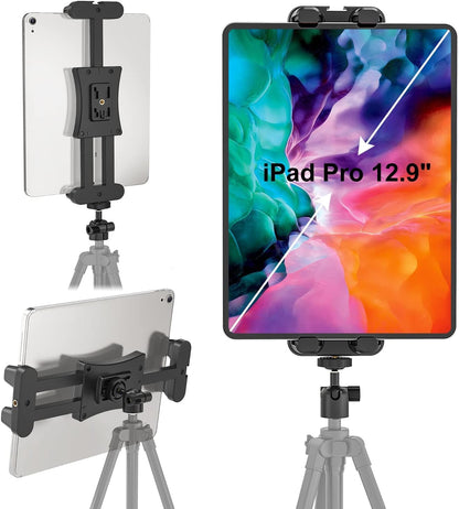Cenawin Tablet Tripod Adapter d7dc26dd-d5bb-4d92-b490-eb198b806420 Adjustable Holder for 4.7-12.9 Inch Tablets