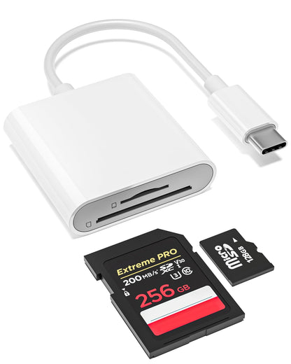 YOFEEPOP USB Type C Dual Slot SD Card Reader USBCSD1-2XD