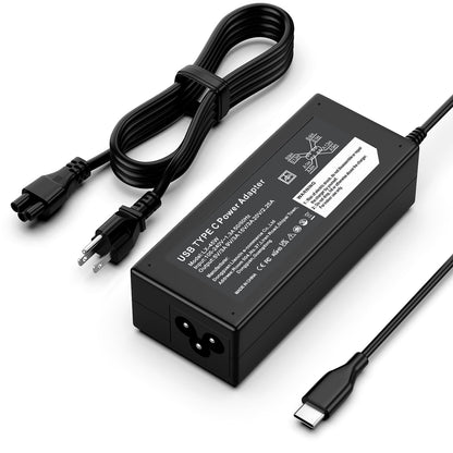 Nivjuky 45W USB Type C Laptop Charger Model LX-45W Input: 120V 60Hz