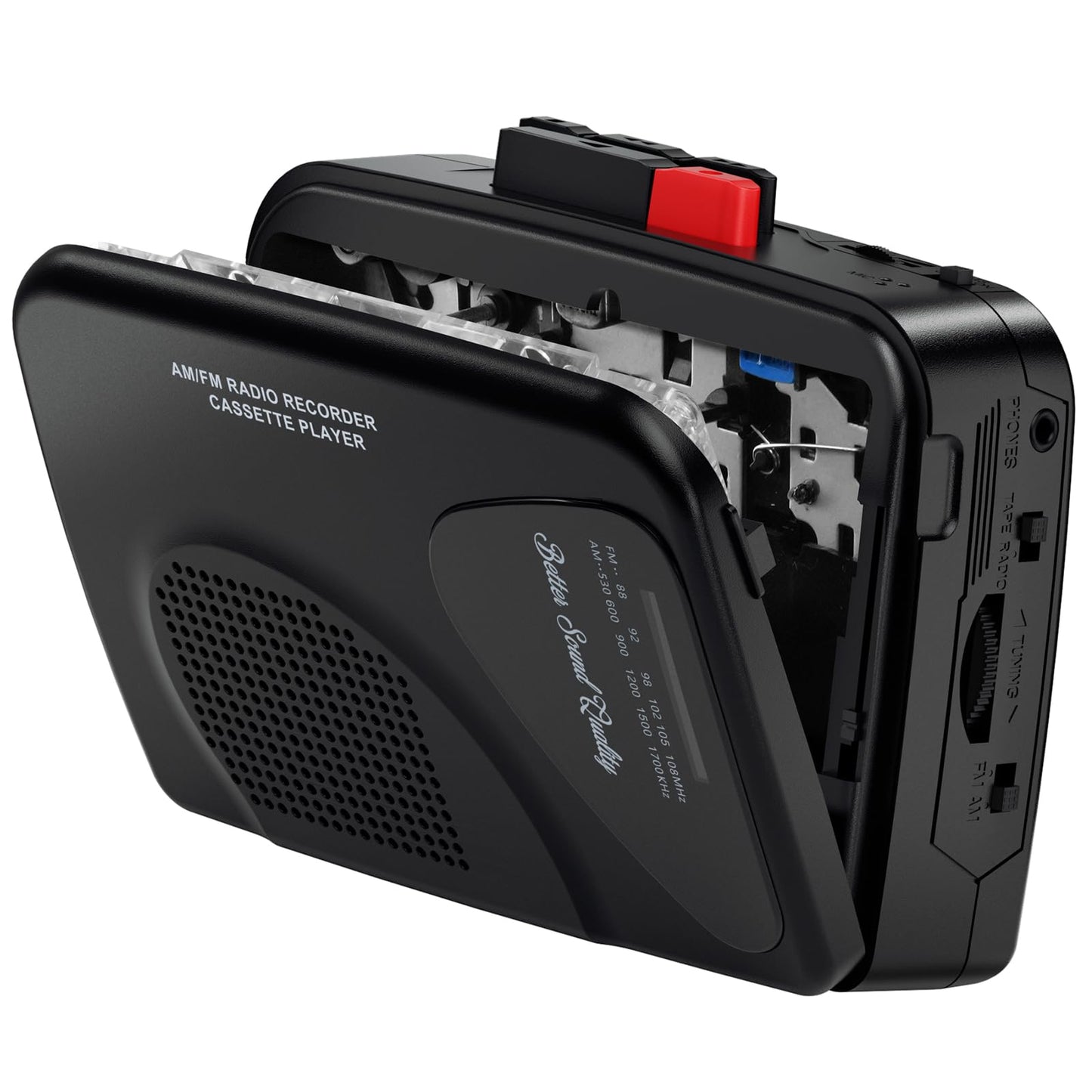 Mersoco Compact T201BUS AM/FM Radio Cassette Player Portable Recorder USB Powered