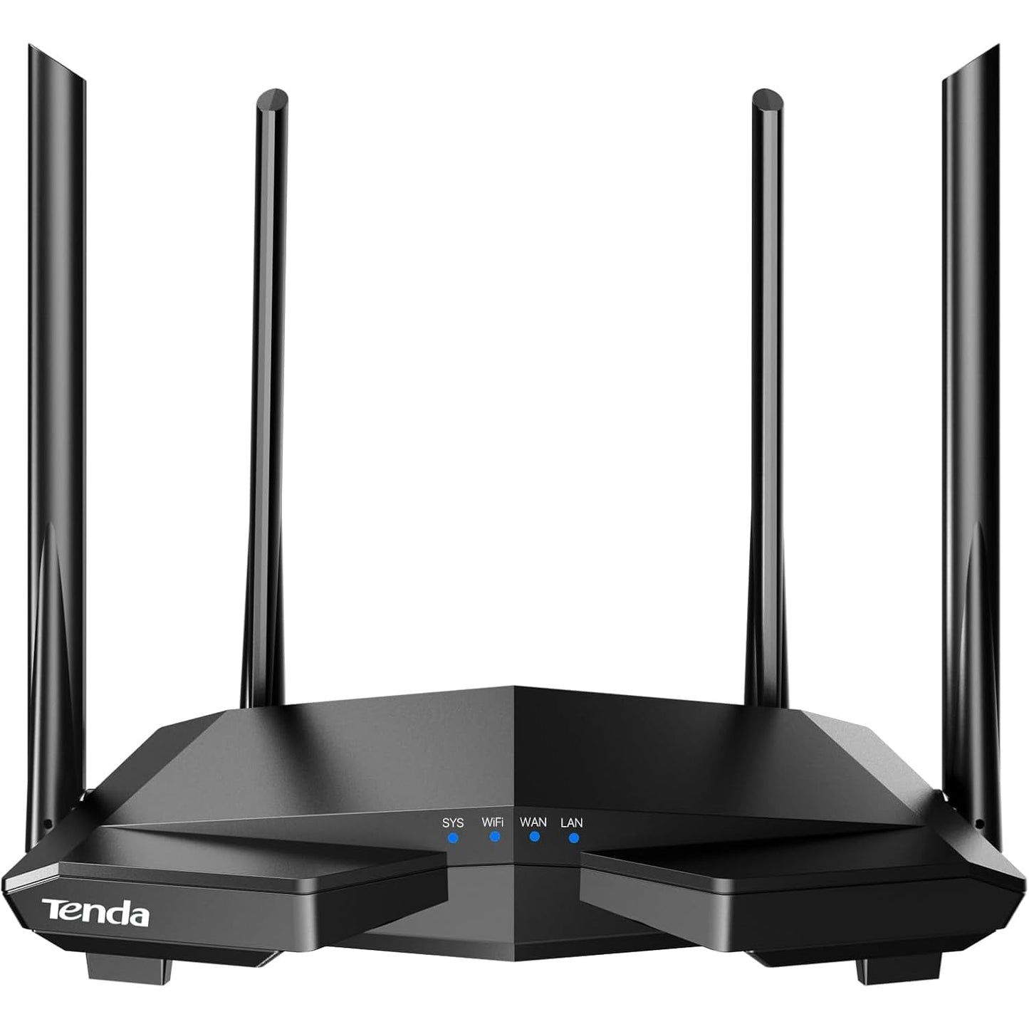 Tenda 1 Count AC6 Dual-Band Wireless Router 1200 Mbps - Ethernet and Wi-Fi Connectivity