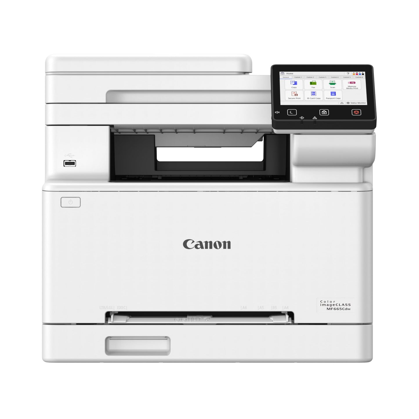 Canon Color imageCLASS MF665Cdw Laser Printer, 600 x 600 dpi, 26 ppm, All-in-One