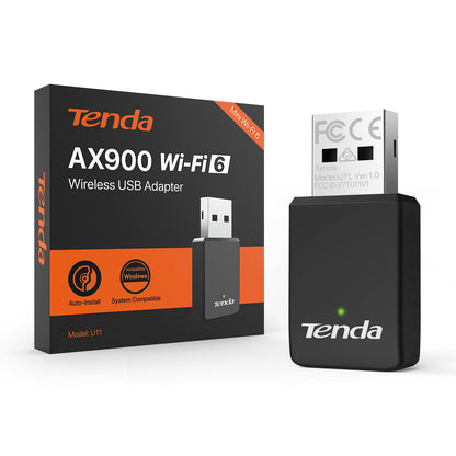 Tenda U11 AX900 Dual-Band USB WiFi Adapter