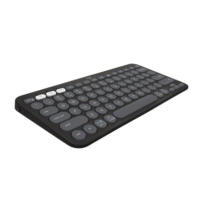 Logitech 104 Keys K380s Bluetooth Wireless Keyboard QWERTY Ambidextrous