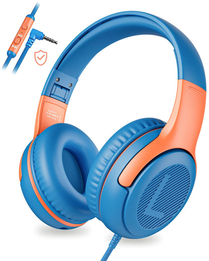 awatrue Over-Ear Headphones AT2 3.5mm Wired Headphones with Microphone
