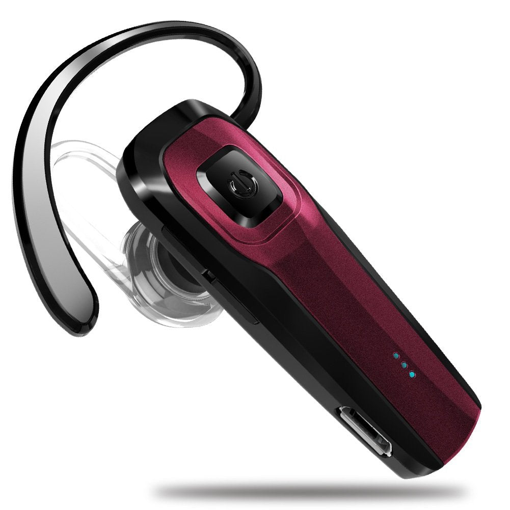 TOORUN M26 Red Bluetooth Earpiece Wireless Technology 5.1 Audio Driver Dynamic In Ear Headset
