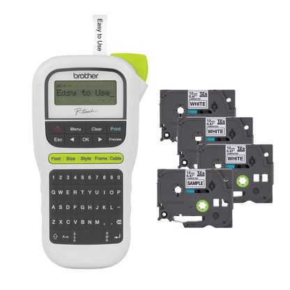 Brother P-Touch PTH110BP Monochrome Portable Dot Matrix Label Maker 600x600