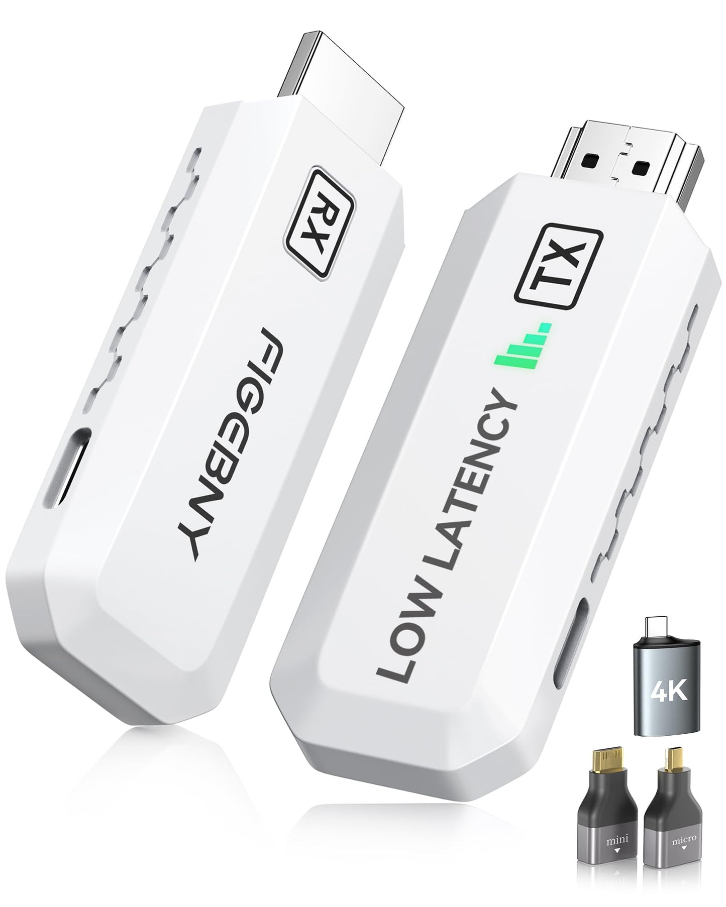 FIGEBNY 4K Wireless HDMI Transmitter and Receiver Model S6