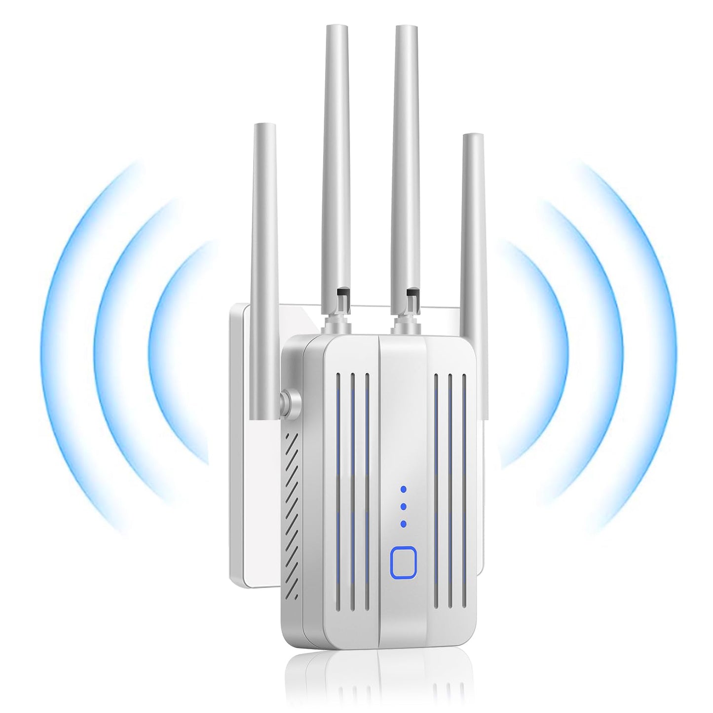 PMOODSK WiFi Extender Long Range Repeater 9998 Sq. Ft. Coverage