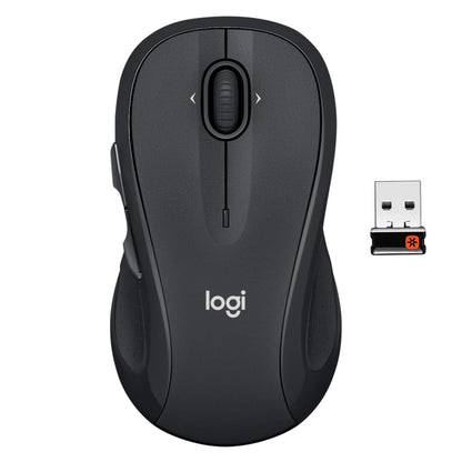 Logitech M510 Wireless Mouse USB Optical Connection, 1000 DPI, Battery Powered, Ergonomic Design, Graphite