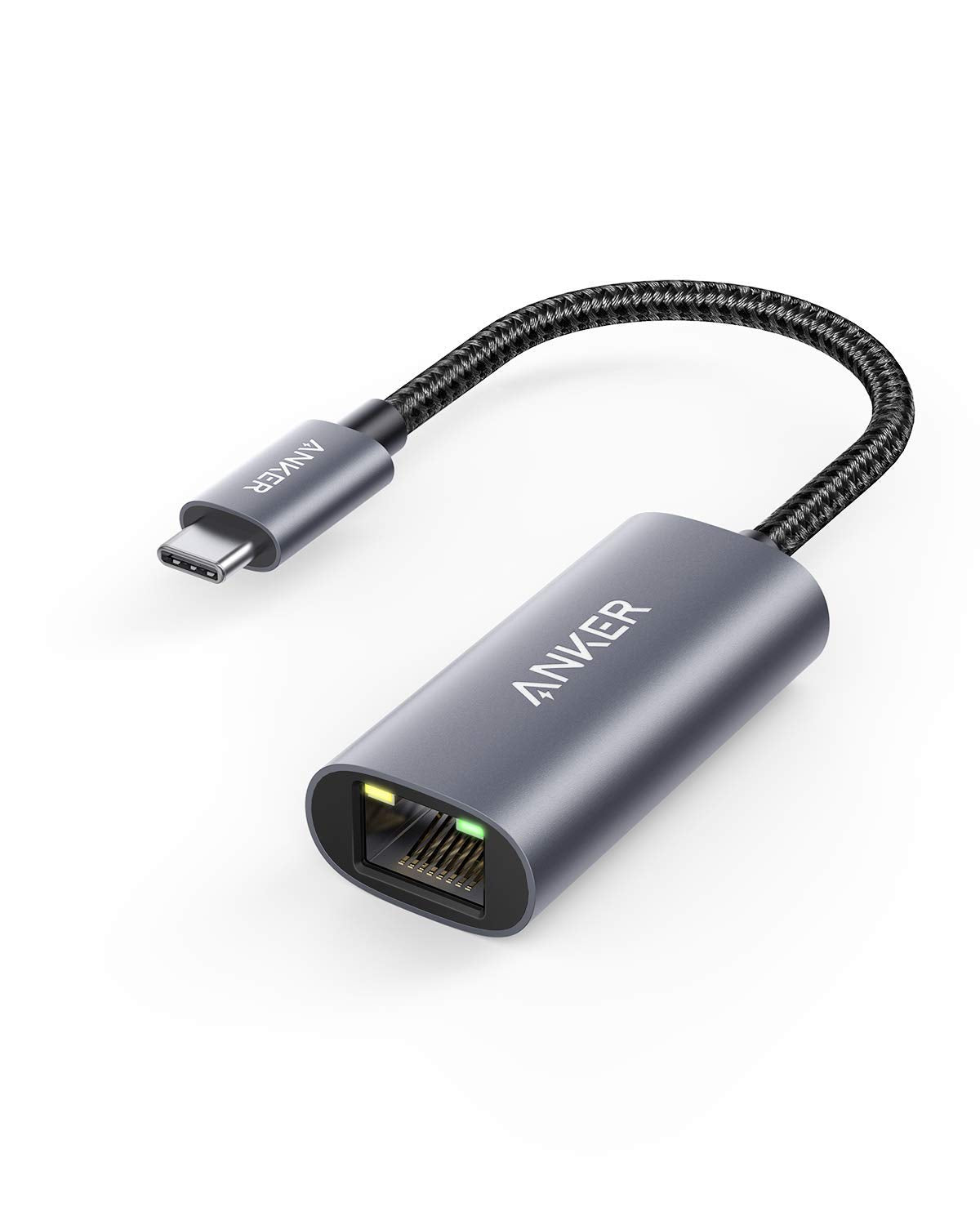 Anker 1-Port USB-C to Ethernet Adapter A83130A1 RJ45 1 Gbps Ethernet Network Adapter