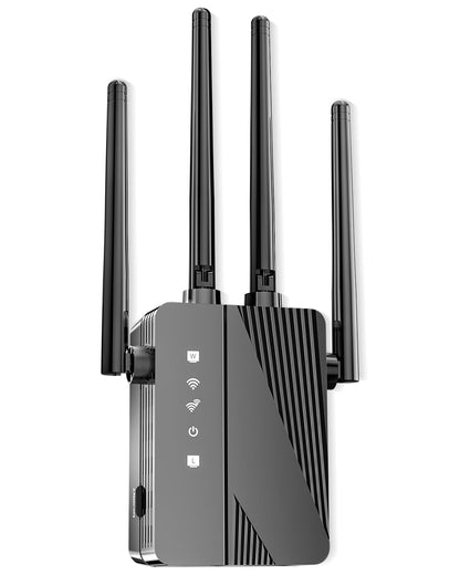 Eboous WiFi Extender Signal Booster 15000 sq. ft Single-Band 300 Mbps 802.11a/g/n/ac Repeater