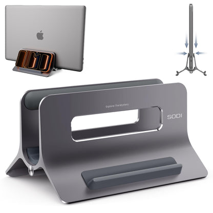 SODI Vertical Laptop Stand SM3-300 for Laptops and Tablets Compatible with MacBook Pro, MacBook Air, and Various Smartphones