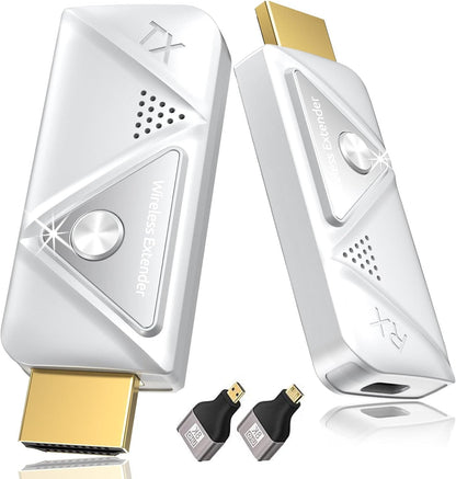 Elalight Wireless HDMI Transmitter and Receiver, DT257W-H, 4K Decoding, Ultra Low Latency, Long Range