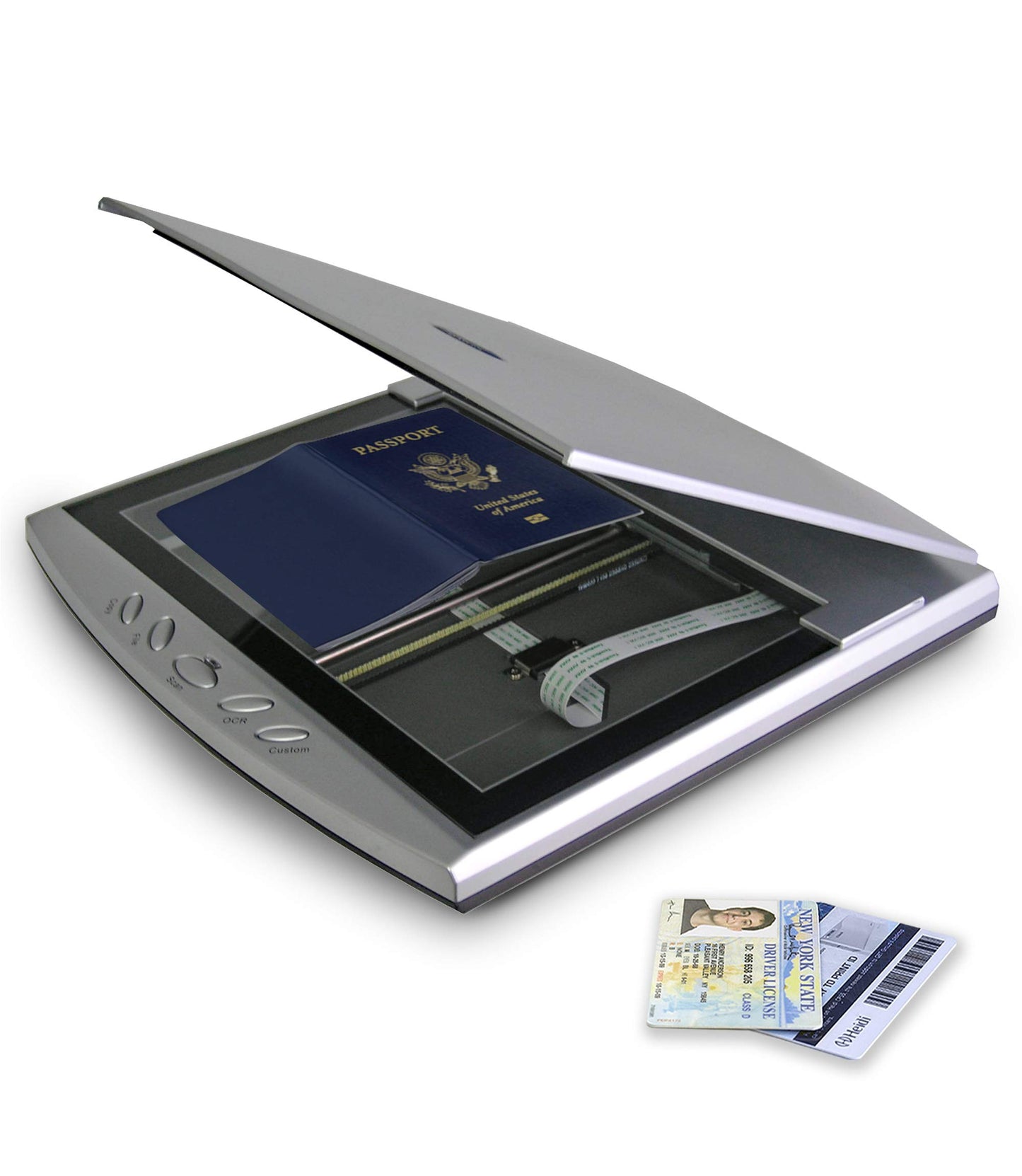 Plustek OS550 plus Flatbed Scanner - 1200 dpi - USB - A5 Document Scanner