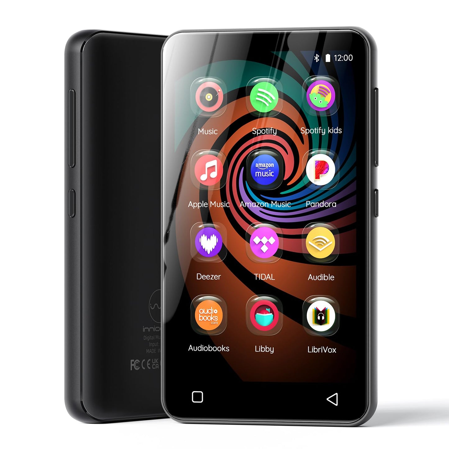 innioasis 4" 160GB G3 LCD MP3 Player with Bluetooth and Wi-Fi