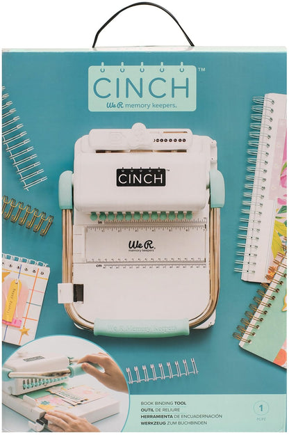 We R Memory Keepers 12 x 9.5 in 0633356710509 Cinch Book Binding Machine Mint