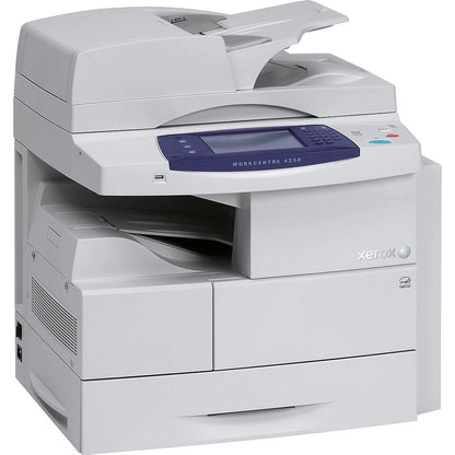 Xerox WorkCentre 4250S Inkjet Printer, 1200 x 1200 dpi, Color Output, Black, 25.51" D x 24.48" W x 25.51" H