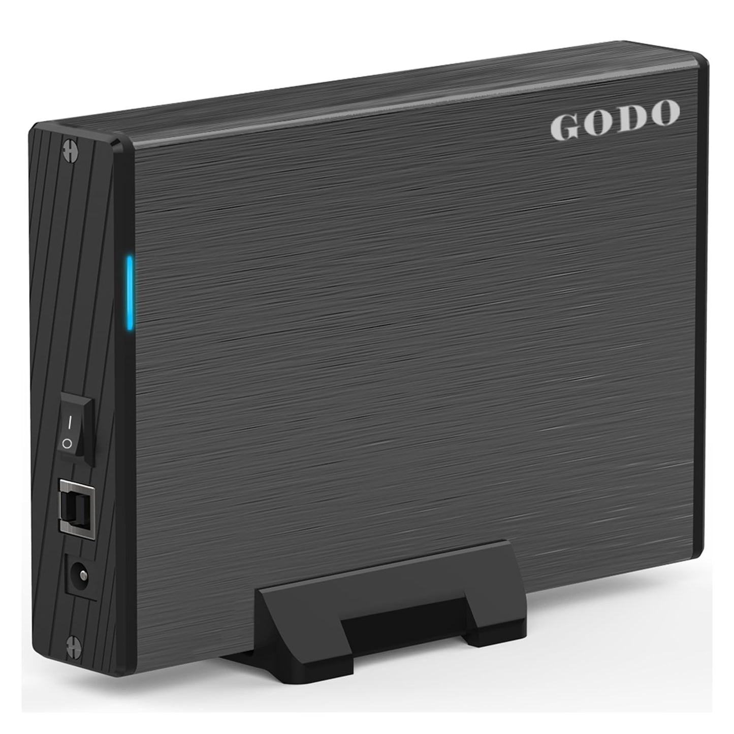 GODO 3.5" SATA Enclosure-Black USB 1.1/2.0/3.0 18TB