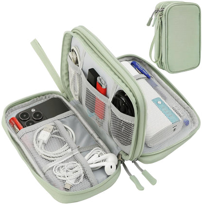 CAAORDKSO Medium SU001 Electronic Organizer Travel Case, 7.5"L x 4.3"W x 2.2"H, Soft Shell, Portable
