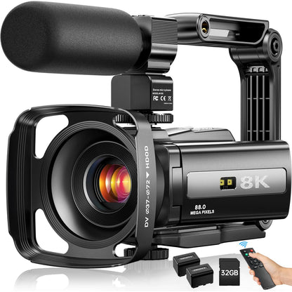 FlyFrost 8K Video Camera HDV-255K 8K 15FPS CMOS Camcorder
