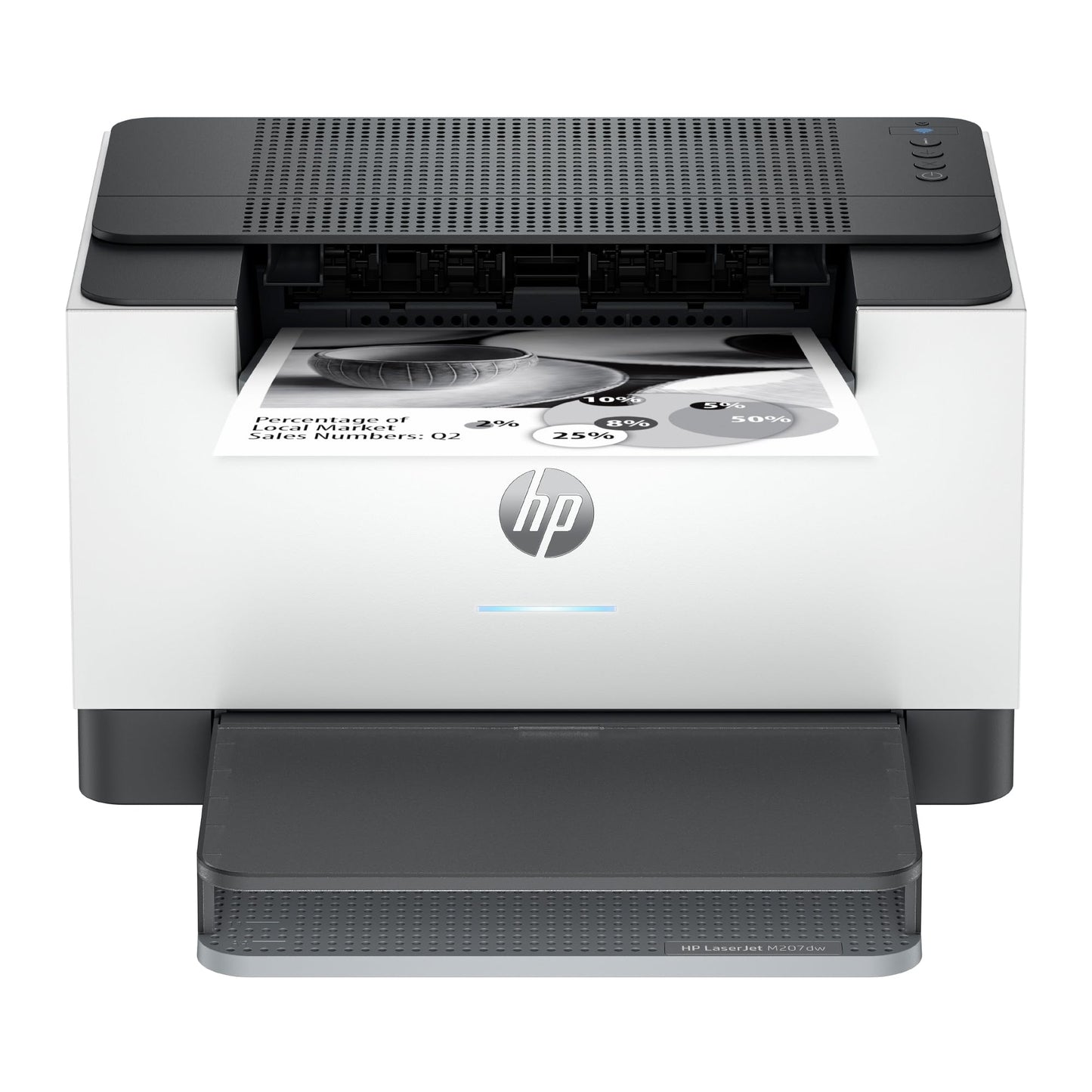 HP LaserJet M207dw 600x600 Monochrome Printer Black 1 Tray Printer