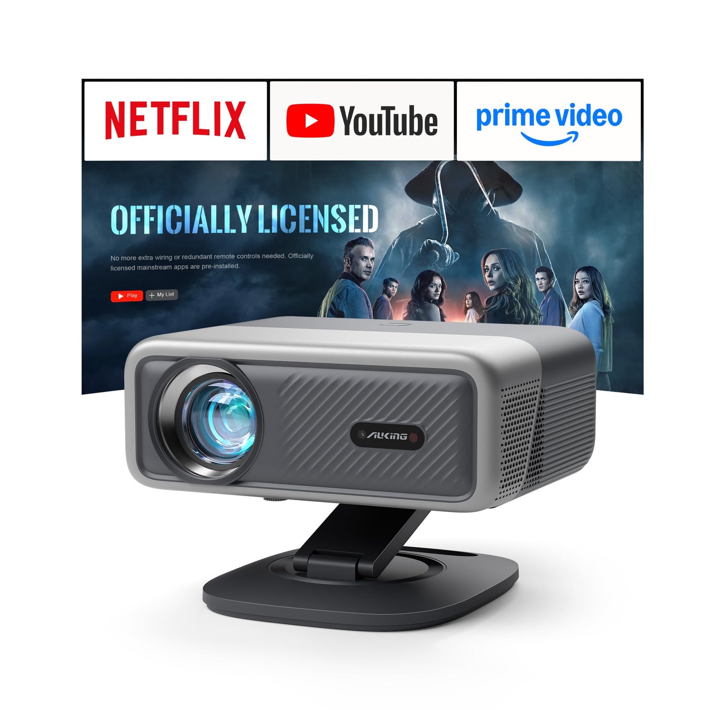 AuKing 3500 ANSI H10 1920x1080 LCD Desktop Projector