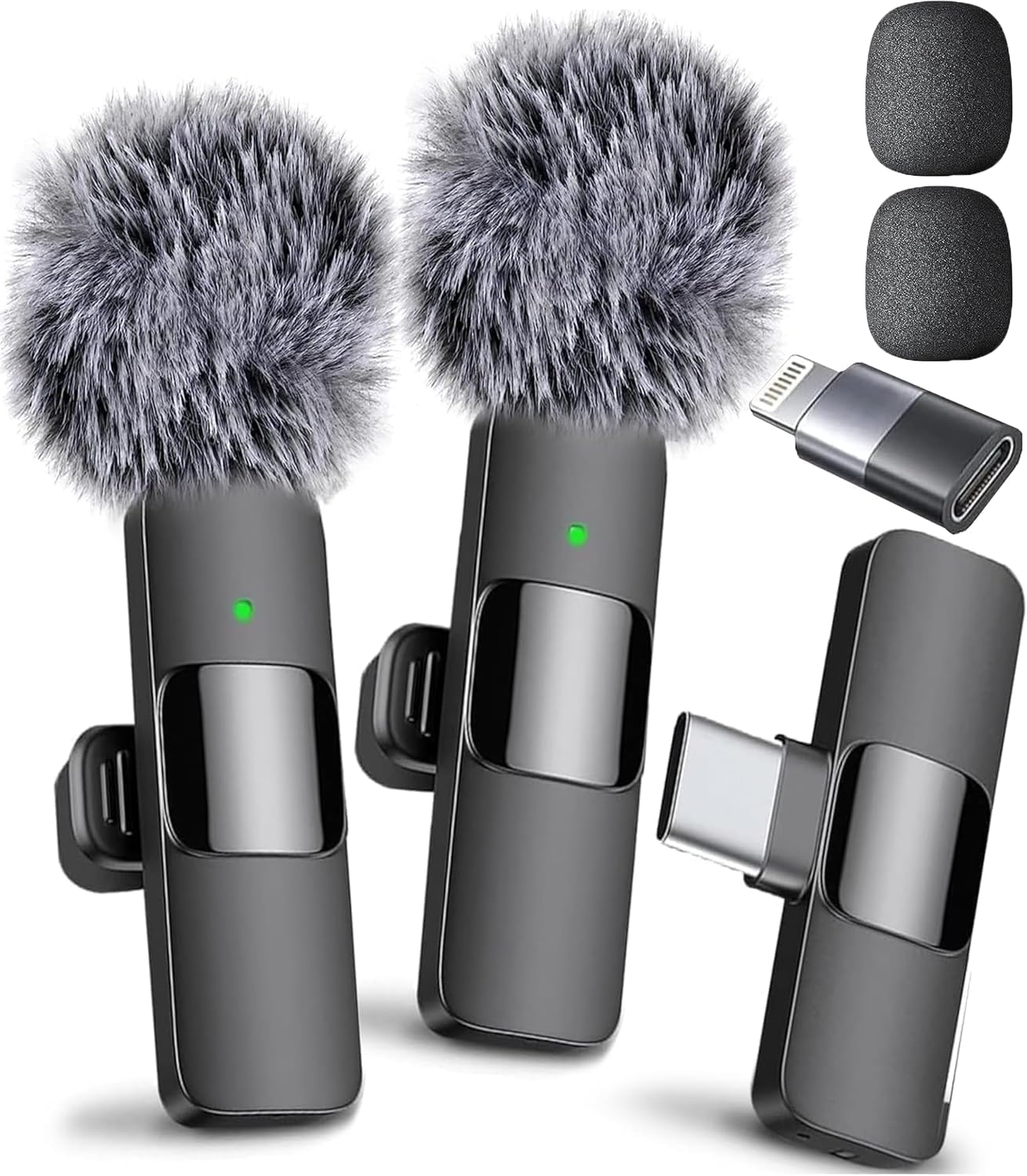 Mini Mic Pro 2.4 GHz Mini Microphone Model: mini-mic-pro Omnidirectional Wireless Audio Recording