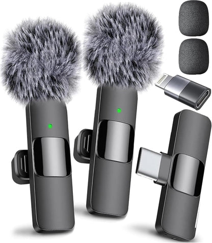 Mini Mic Pro 2.4 GHz Mini Microphone Model: mini-mic-pro Omnidirectional Wireless Audio Recording