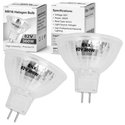 Wadoy MR16 82V 360W Projector Bulb 460 Lumens 3300K Indoor