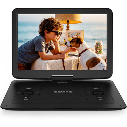 DEVINC 15.6 Inches ZC-07 1280x800 LCD Portable DVD Player