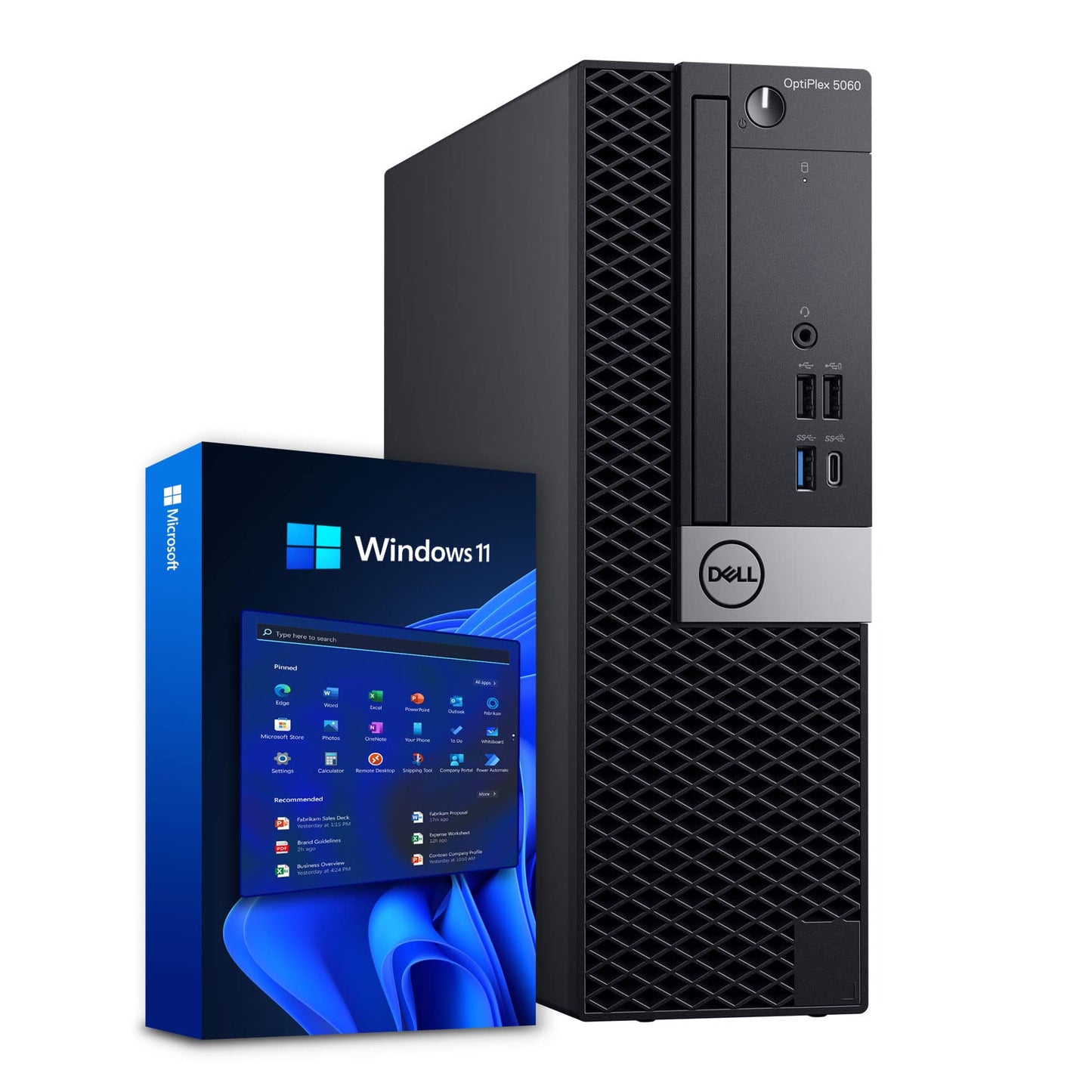Dell OptiPlex 5060 Tower Desktop Computer | Intel Core i5-8500 | 16GB DDR4 RAM | 500GB HDD + 1TB HDD | Windows 11 | HDMI | Business Computer