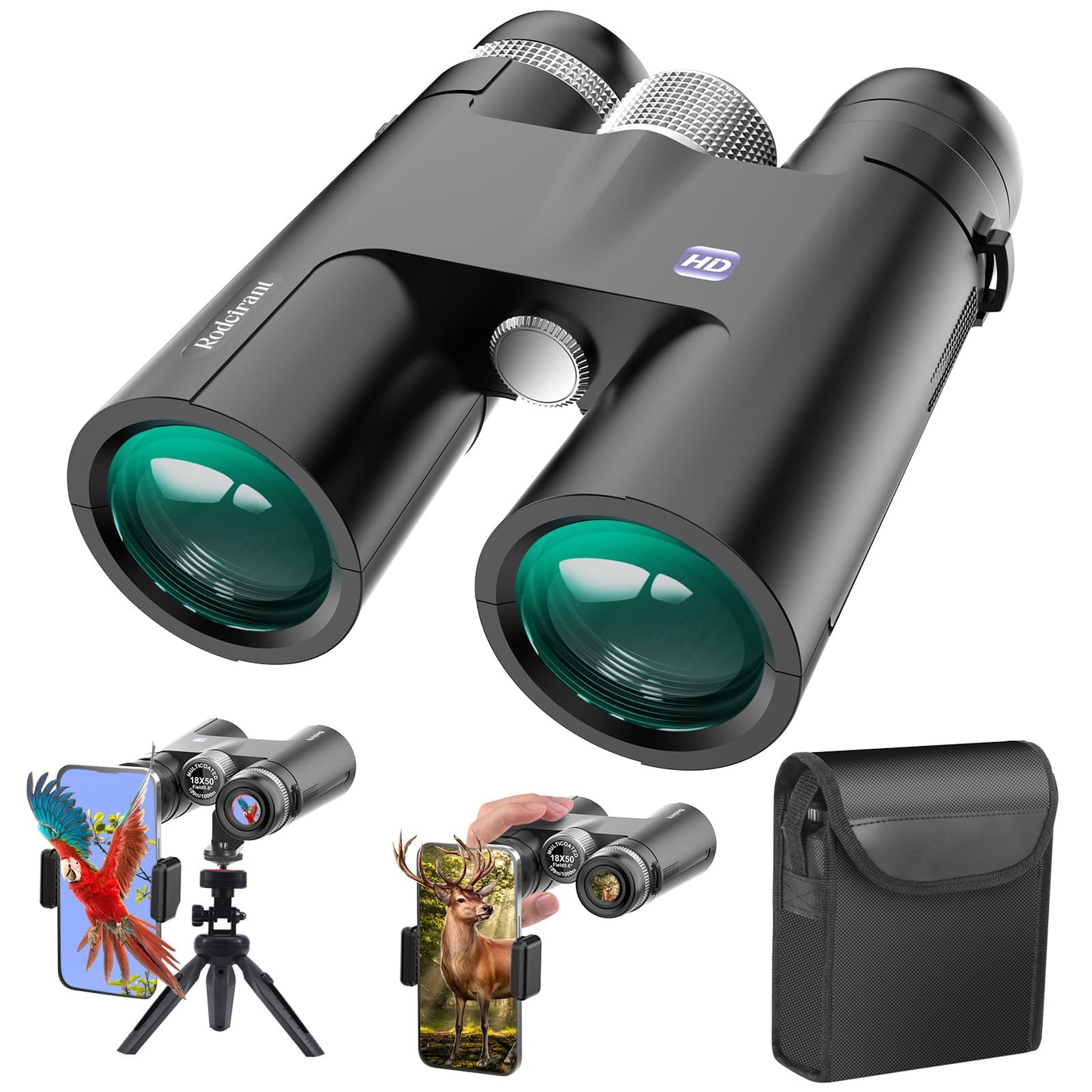 Rodcirant 18x50 ZT0226 Waterproof Binoculars