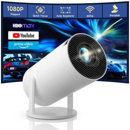 SCUARI Portable Projector 1280 x 720 Resolution LCD