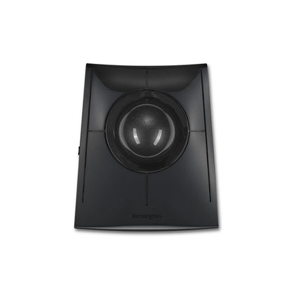 Kensington SlimBlade Pro Wireless Trackball, Bluetooth and USB Connectivity, Rechargeable Battery, Ambidextrous Design, 4 Programmable Buttons, Compatible with Windows, macOS, Linux, Black/Grey (K72085WW)