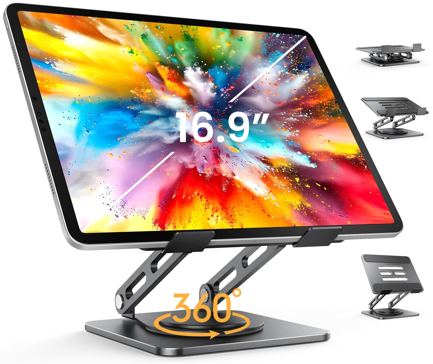LOXP Adjustable Desktop Stand TS03 Compatible with Tablets and Phones 4.0-16.9 inches