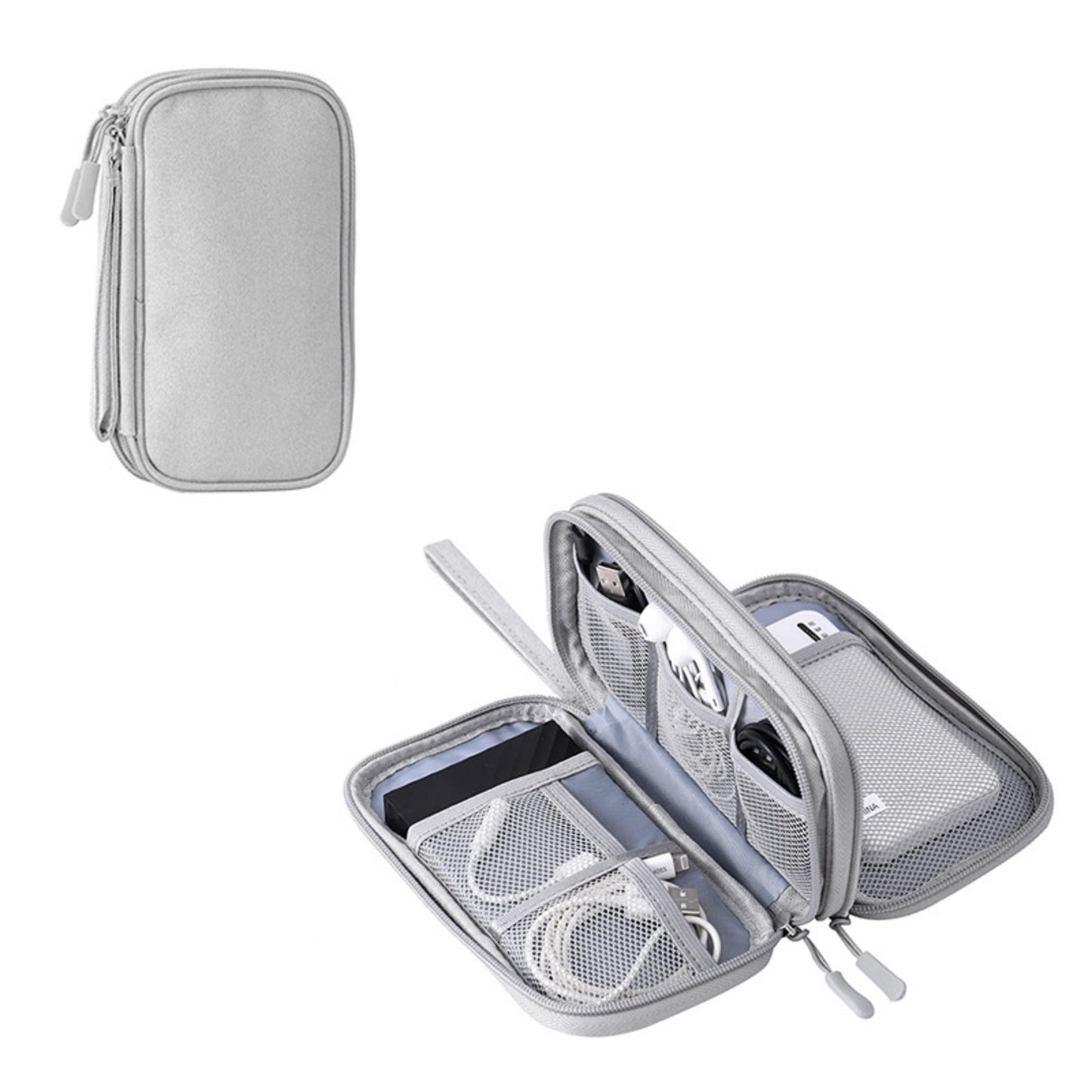 FANBODTA 7.48"L x 4.33"W x 1.38"H 22-3 Double Layer Waterproof Organizer
