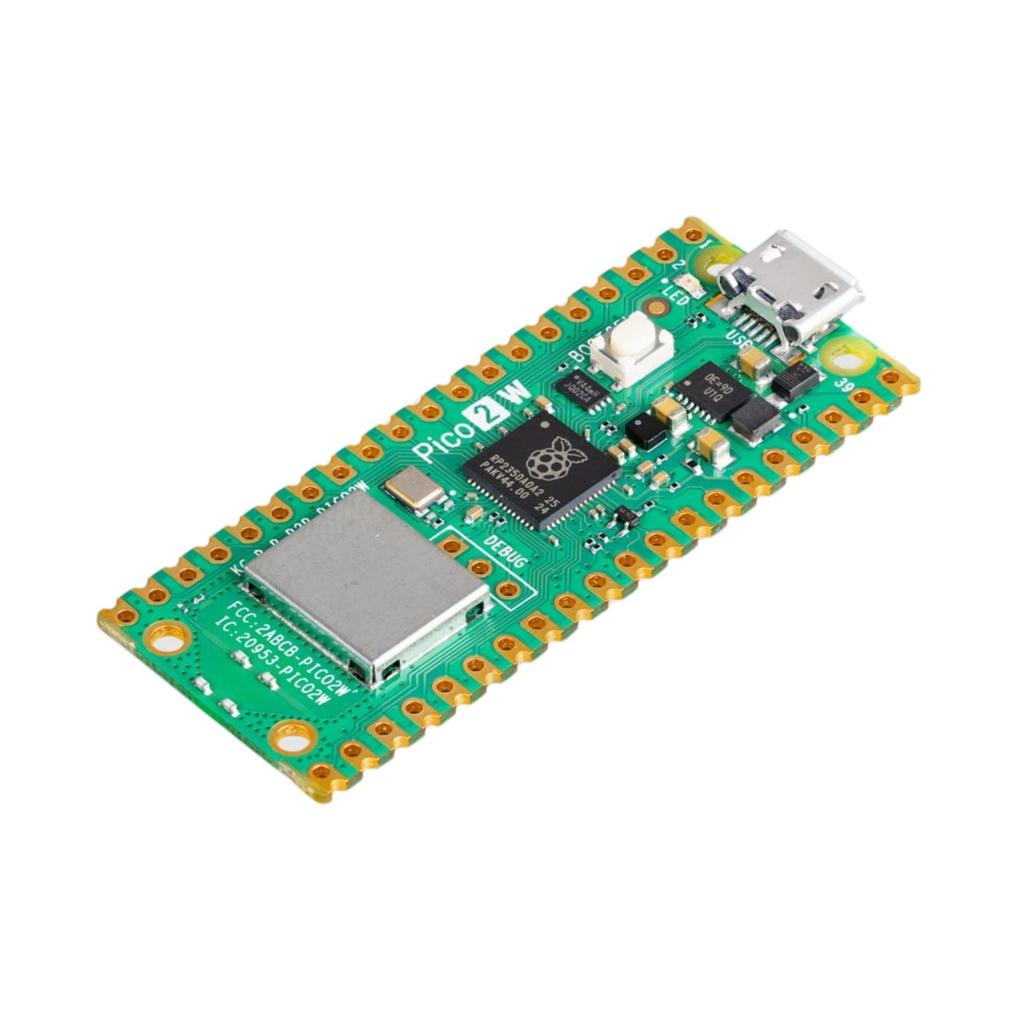 Generic 4MB Flash RAM, 520KB Dual-Core Cortex ARM RP2350 Microcontroller Board
