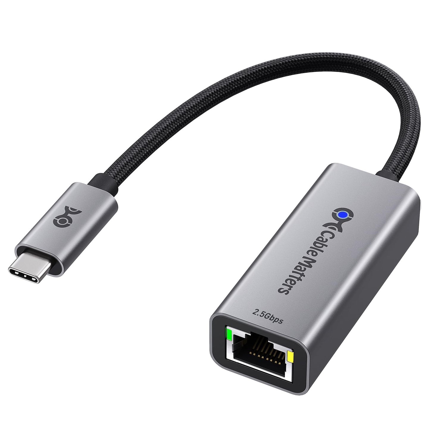 Cable Matters USB C 2.5Gb Ethernet Adapter Model 201485