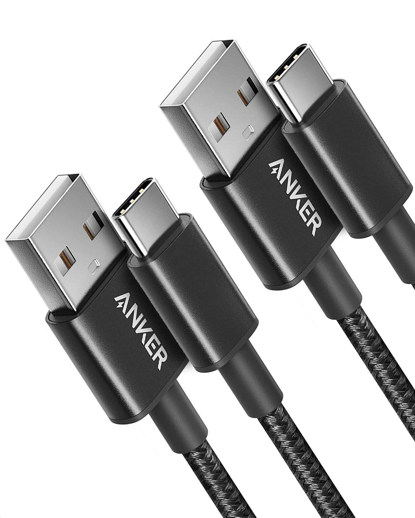 Anker 3 Feet USB A to USB C Cable Model A8172 Black