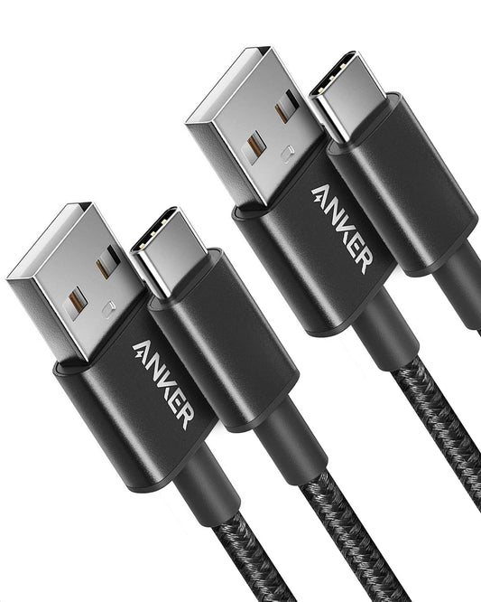 Anker 3 Feet USB A to USB C Cable Model A8172 Black