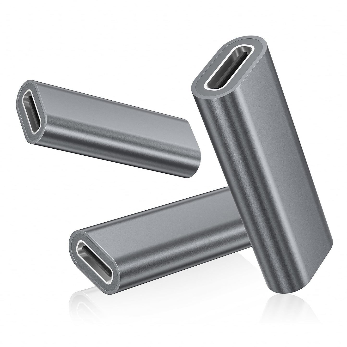 Basesailor USB C Female to Female Adapter 100W Type C Coupler 10Gbps