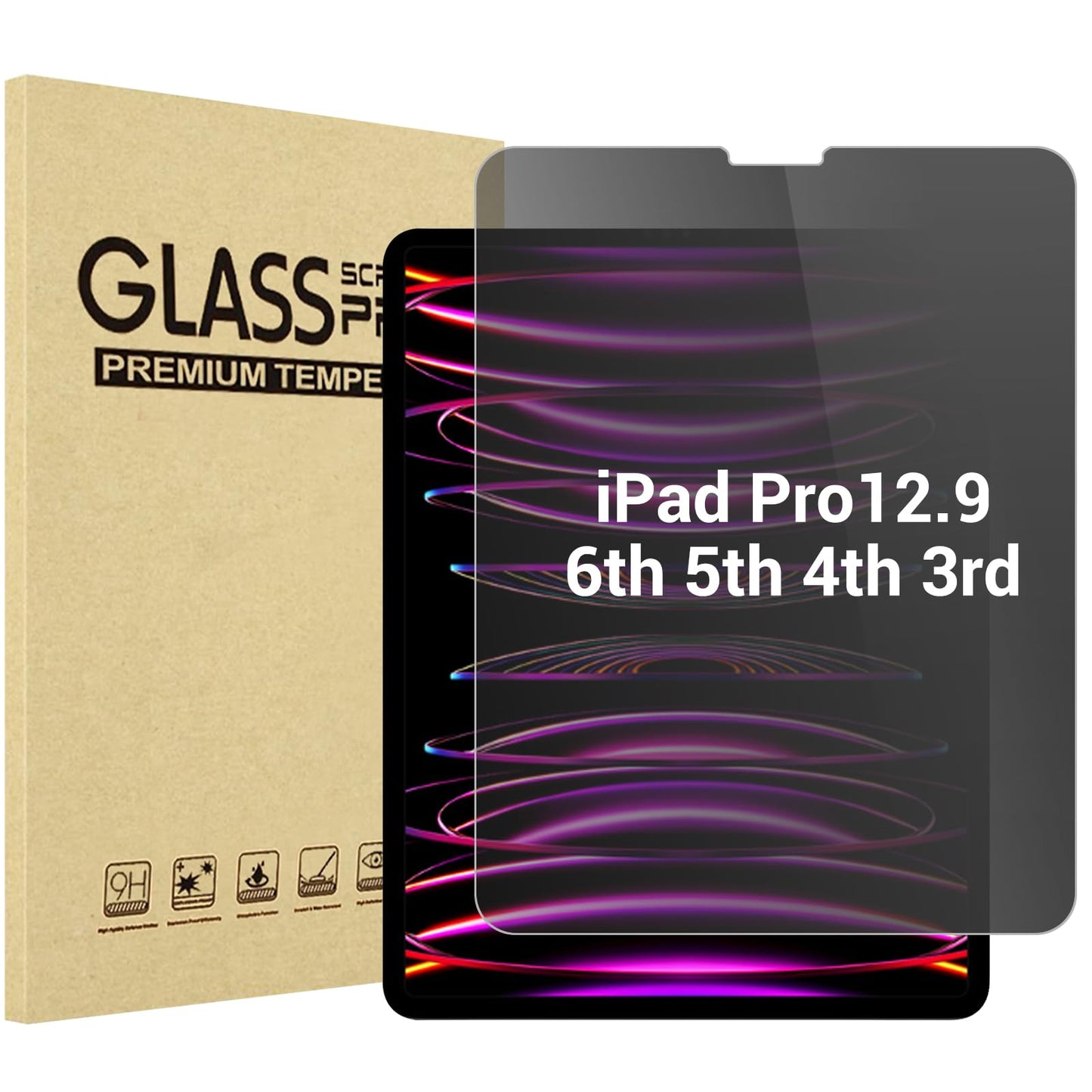 ProCase 12.9" iPad Pro PC-08362949 Tempered Glass Screen Protector