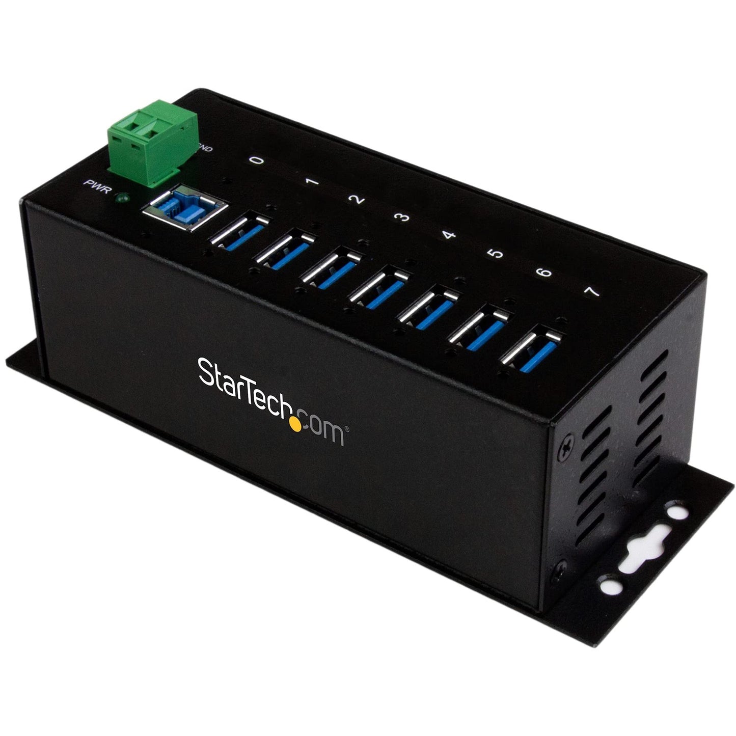StarTech.com 7-Port USB 3.0 Hub ST7300USBME ESD Protection Surge Protection USB Expander