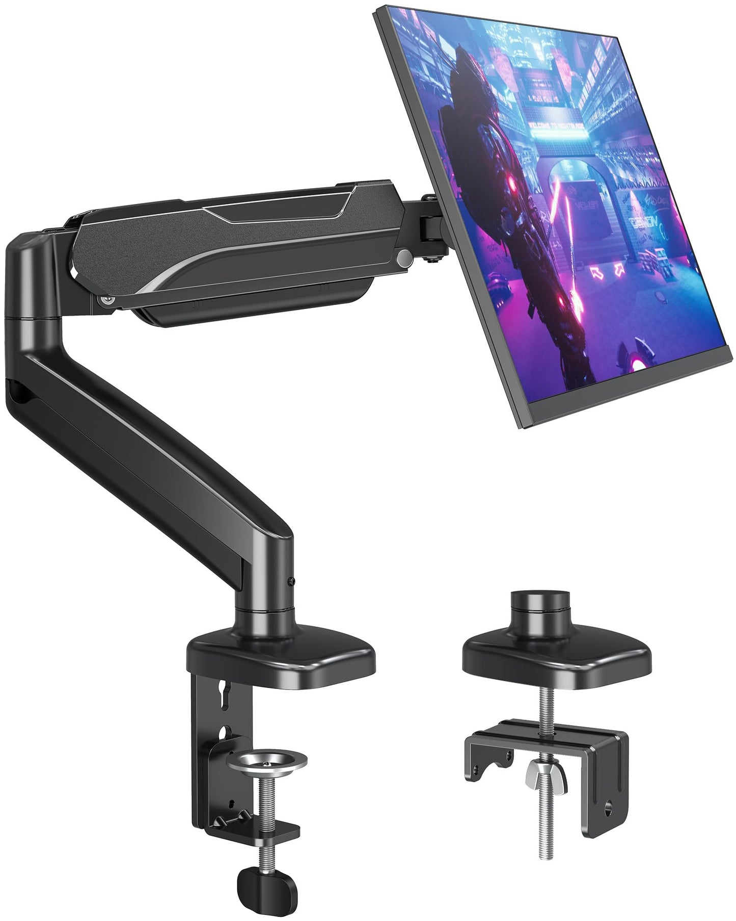 MOUNTUP 32-inch MU0004 Full Motion VESA Monitor Mount Black
