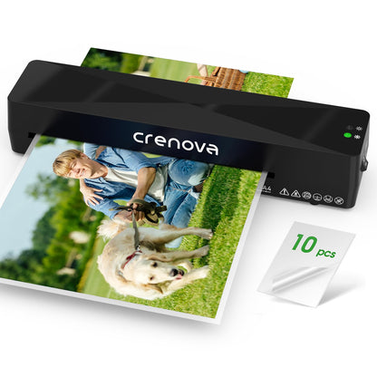 Crenova 9 Inch Laminator Machine Model CLM-2023-01 Hot & Cold Laminator