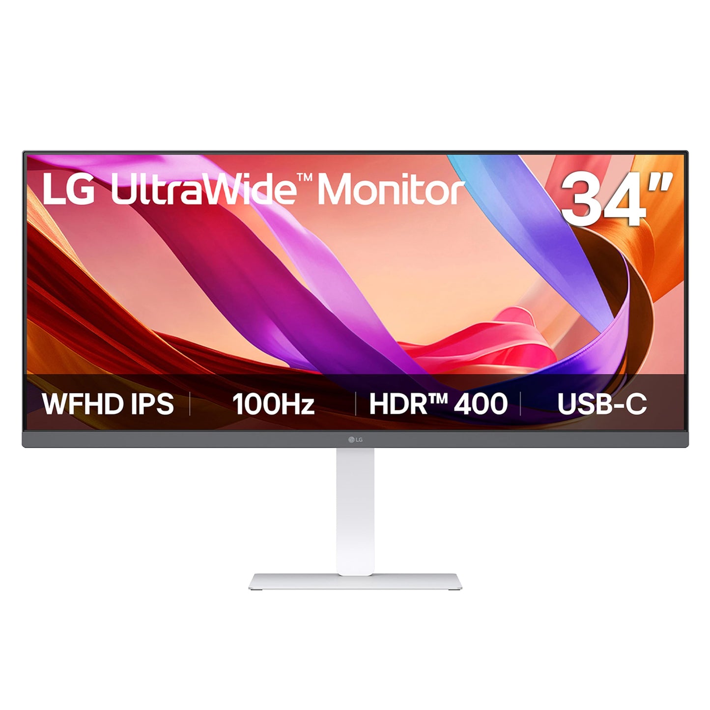 LG 34-inch 34U530A-W FHD 2560x1080 100Hz IPS Monitor