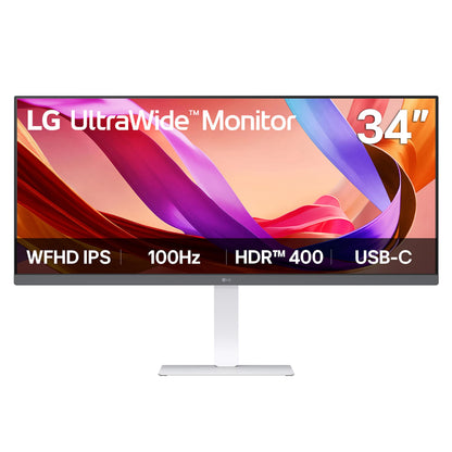 LG 34-inch 34U530A-W FHD 2560x1080 100Hz IPS Monitor
